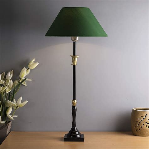 Buy Homesake® Classic Imperial Black Golden Candlestick Table Lamp with ...
