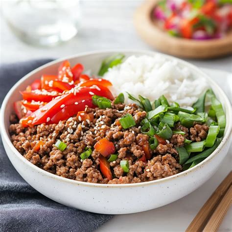 Best Teriyaki Ground Turkey Bowl Recipe