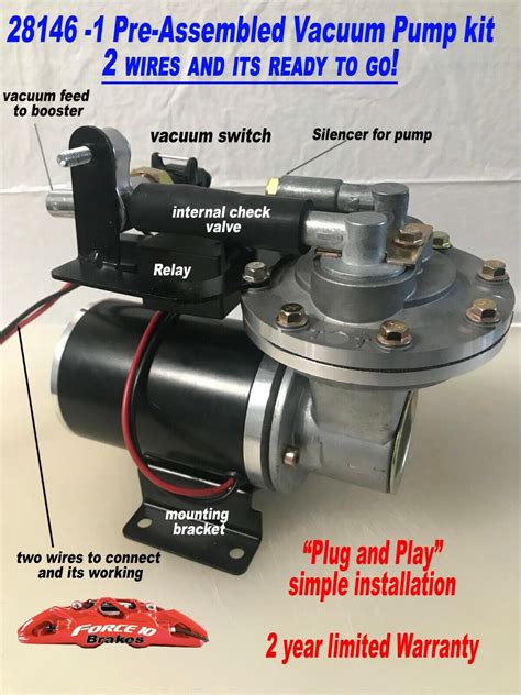 Auxiliary Brake Booster Vacuum Pump at Julian Byrd blog