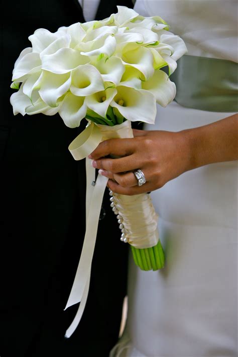 Mini Calla Lily Wedding Bouquet