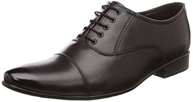 Buy San Frissco Men's Black Formal Shoes - 6 UK (40 EU) (EC 3550) at ...