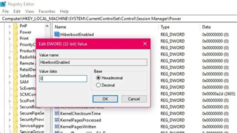 Editing the Registry 的图像结果