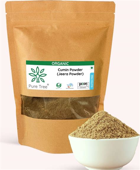 Pure Tree Certified Organic Jeera Seeds | 250 Gm| Cumin Seeds | Sabut ...