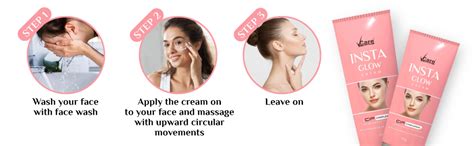 VCare Insta Glow Cream with Enhanced UV Protection for Brighter Skin ...