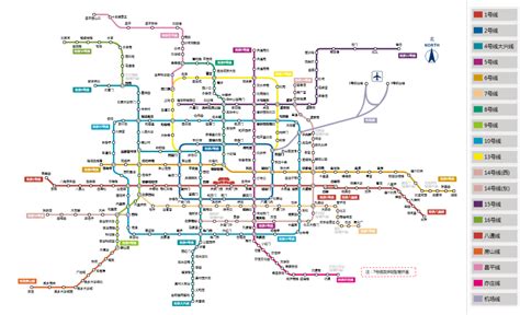 【2017年北京地铁线路图】2017年北京地铁开通线路及规划图 - 蚂蜂窝