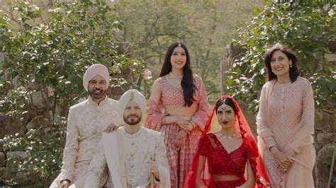 Inside Raveena Parmar and Christopher Carl’s countryside Indian wedding ...