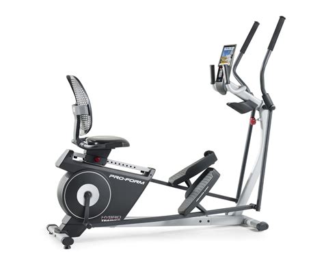 ProForm Hybrid Trainer Elliptical & Recumbent Bike with 15” Stride ...