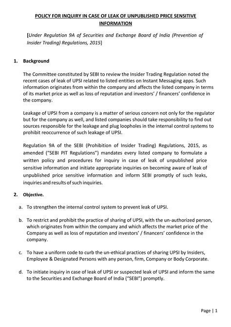 Sir Shadi Lal Enterprises Limited | Policies