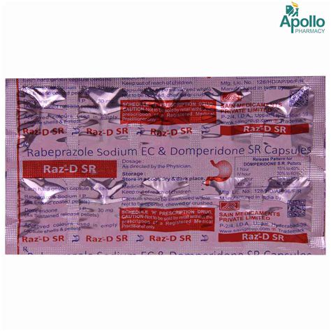Raz DSR Capsule 10's Price, Uses, Side Effects, Composition - Apollo ...