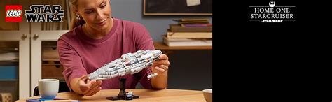 LEGO Star Wars Home One Starcruiser, Buildable Starship Model Kit 75405 ...
