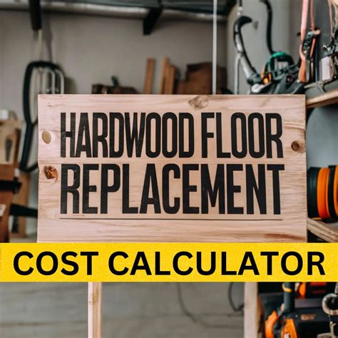 Hardwood floor replacement cost calculator [Updated 2024]