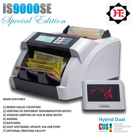 Image result for Counting Machine with Fake Note Detector