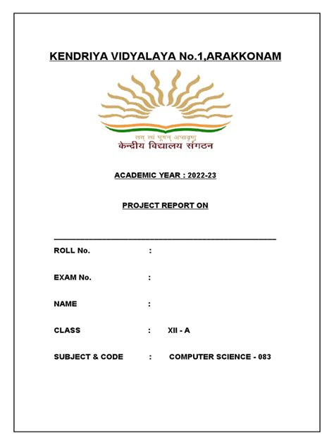 Image result for Project Plan Front Page Sample