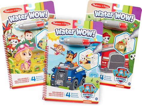 Buy Melissa & Doug Water Wow! - Skye, Chase, Marshall Water Reveal ...