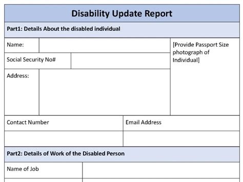 Disability Update Report 的图像结果