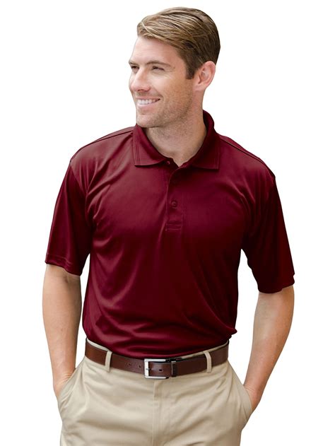 Jonathan Corey Men's Moisture Wicking Polyester Polo Shirt - Walmart.com