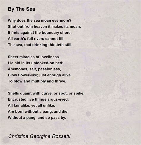 Christina Rossetti Poems