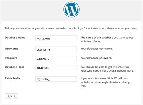Setup Config WordPress 的图像结果