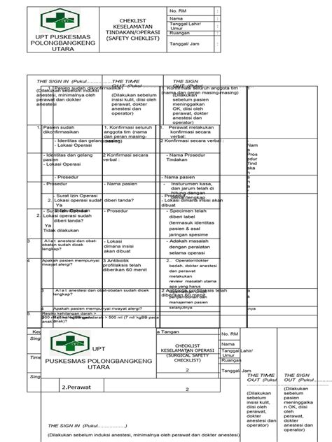 Image result for Time Out Procedure Checklist