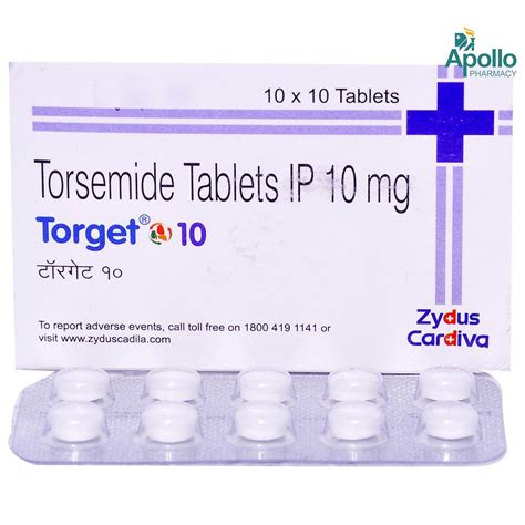 Torget 10 Tablet | Uses, Side Effects, Price | Apollo Pharmacy