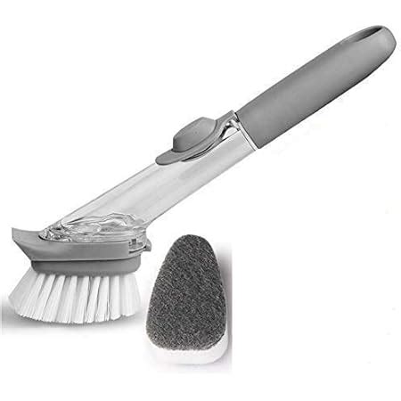 ASPENX® Automatic Liquid Tank Kitchen Utensils Sink Cleaning Brush ...