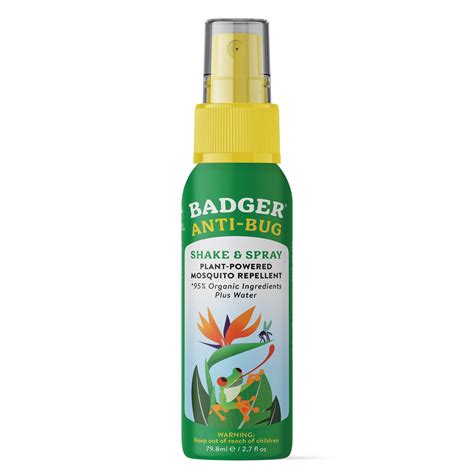 Badger - Anti-Bug Shake & Spray, DEET-Free Natural Bug Spray, Eco ...