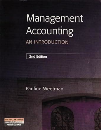 Buy Management Accounting: An Introduction Book Online at Low Prices in ...
