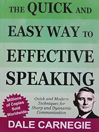 Buy The Quick and Easy Way to Effective Speaking Book Online at Low ...