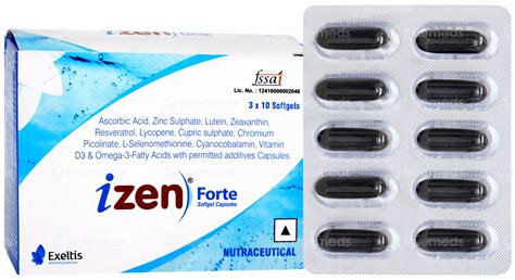 I Zen Forte Capsule 10 - Uses, Side Effects, Dosage, Price | Truemeds