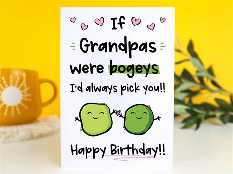 Funny Grandpa Birthday Card Funny Birthday Card for Grandad - Etsy