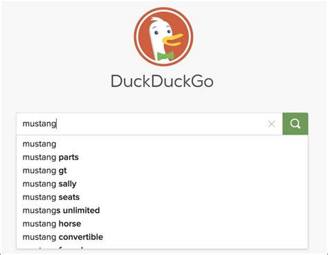 DuckDuckGo Search Box 的图像结果
