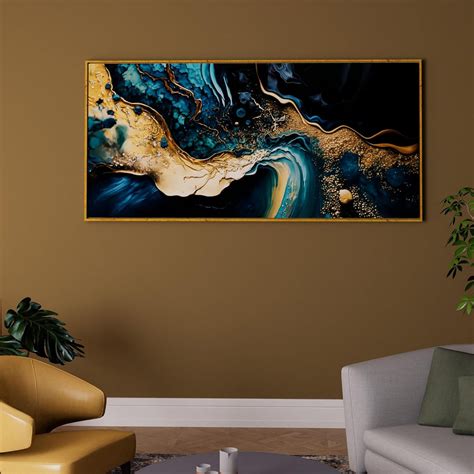 Canvas Painting Water Mini Abstract Digital Decorative Luxury Painting ...