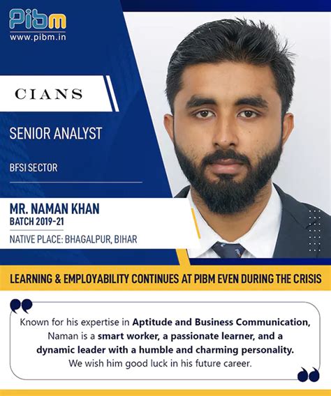 PIBM Placement Result Batch 2019-20