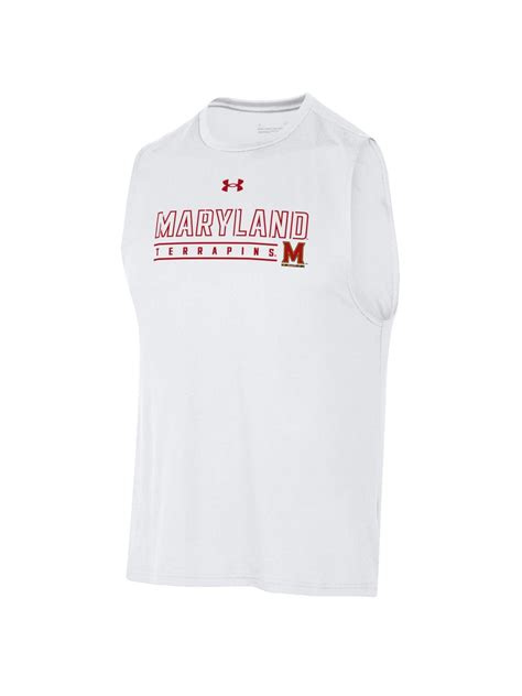 Under Armour University of Maryland Tank Top (White) – Maryland Gifts