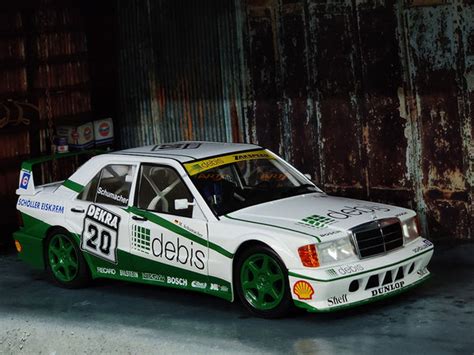 1991 Mercedes-Benz 190E Evo2 #20 DTM Michael Schumacher 1:18 Solido ...