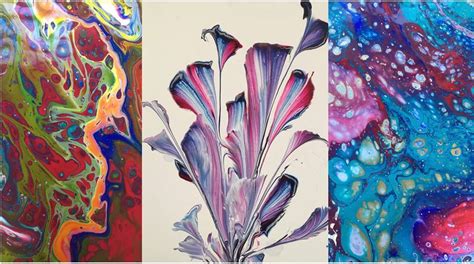 Pouring Paint Using String 的图像结果