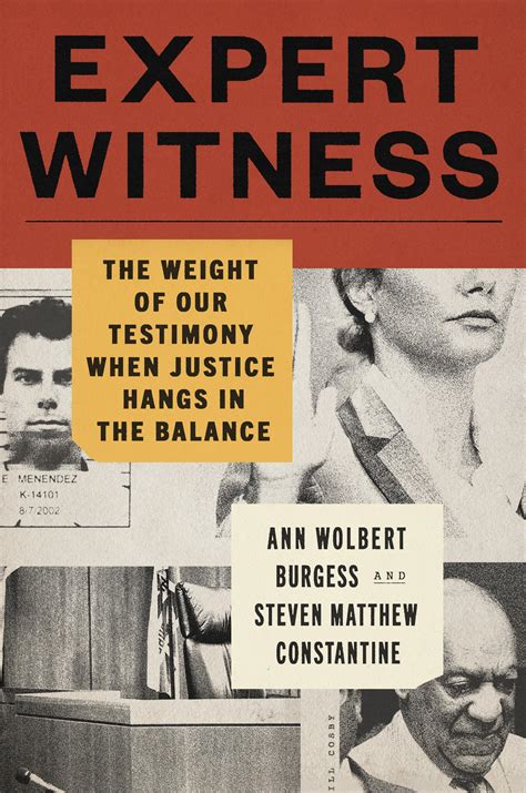 Expert Witness by Ann Wolbert Burgess & Steven Matthew Constantine ...
