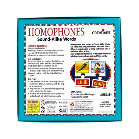 Homophones – Vyvic Educational Needs