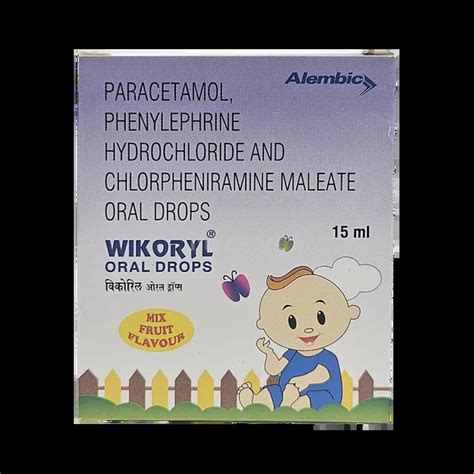 WIKORYL ORAL DROPS 15 ML: Uses, Price, Side effects & Generic ...