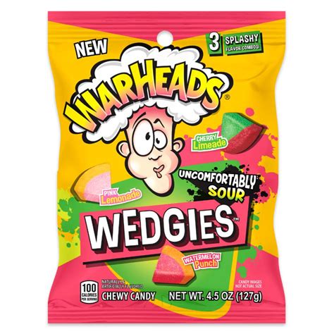 Warheads Wedgies Peg Bag 205 Gr | Greek Deli Goods - Premium Snacks And ...