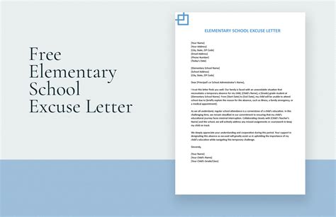 School Sick Excuse Letter in Word, Google Docs - Download | Template.net