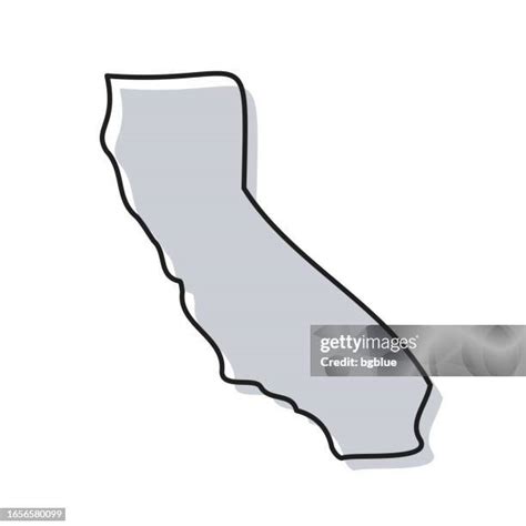 California Map Drawing 的图像结果
