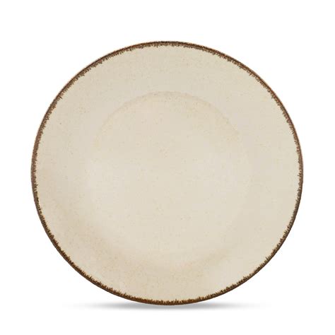 Shop Beige Porcelain Dinner Plate - at Best Price Online in India