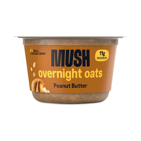 MUSH Overnight Oats, Peanut Butter | Thrive Market