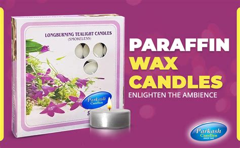 PROSPERRO LUMO by Parkash Candles Paraffin Wax Unscented Tea Light ...