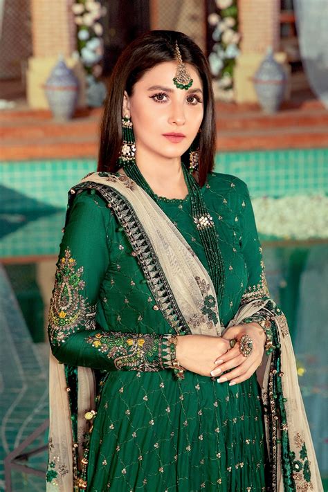 MARIA.B. Sateen Collection – CST-402-Emerald Green – YourLibaas