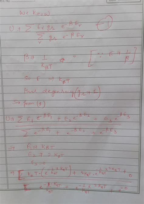 Statistical mechanics...can someone tell me i forgot the sequence ...
