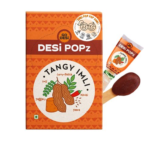 Buy GO DESi Imli Pop Tamarind & Jaggery Candy | For Kids | 50 Pieces ...