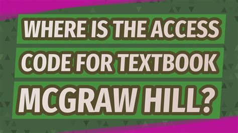 Image result for Access Code On Textbook