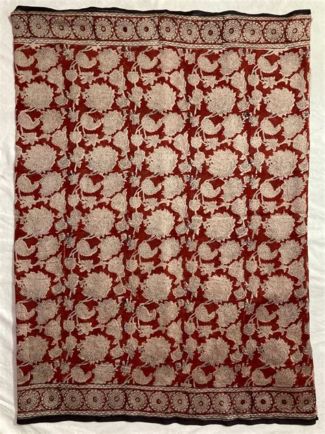 Kalamkari Chanderi Silk Saree-KCHAN-M060 – JSP Handlooms